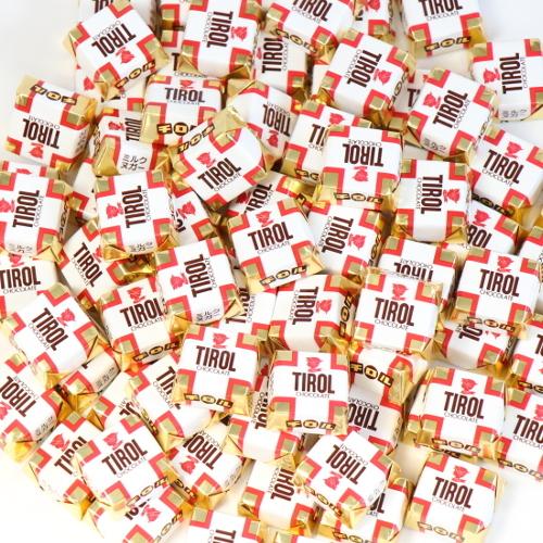 お菓子 詰め合わせ (全国送料無料)元祖チロルチョコ　ミルクヌガー【80コ入り】さんきゅーマーチ メ...