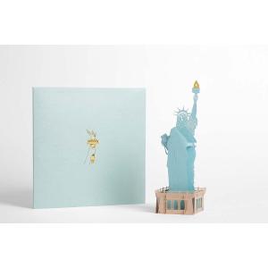 PaPeRPoPCARDS メッセージカード グリーティングカード ペーパーポップ 3Dポップアップ 自由の女神 137-Statue of Liberty 3822018｜39surprise