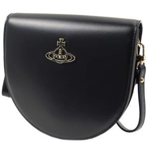 【美品】ヴィヴィアンウエストウッド ショルダーバッグ レザー オーブ リボン 黒 Vivienne Westwood（ヴィヴィアンウエストウッド） ショルダーバッグ