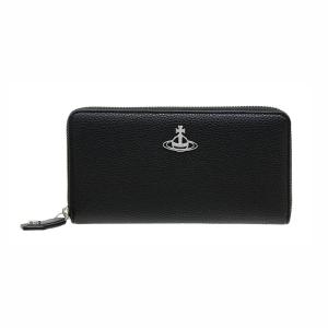 ヴィヴィアンウエストウッド 長財布 Vivienne WestWood JOHANNA ZIP ROUND WALLET BLACK ラウンドファスナー 51050001 01229 N403｜39surprise