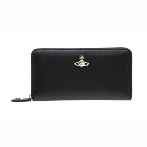 ヴィヴィアンウエストウッド 長財布 ラウンドファスナー Vivienne Westwood VICTORIA CLASSIC ZIP ROUND WALLET BLACK 51050023 42106 N402｜39surprise