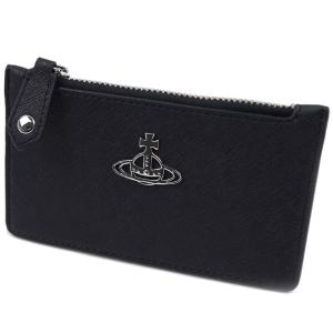 並行輸入品 ヴィヴィアン ウエストウッド フラグメントケース カードケース コインケース ブラック SAFFIANO Vivienne Westwood 51110039-S000B-N401