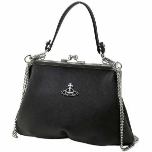 並行輸入品 ヴィヴィアンウエストウッド バッグ ショルダーバッグ レディース がま口 ブラック Vivienne Westwood 52020003 S000B N401 52020003-S000B-N401