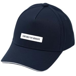 エンポリオアルマーニ EMPORIO ARMANI キャップ 帽子 ベースボールキャップ ネイビー 627921 CC991 00035｜39surprise