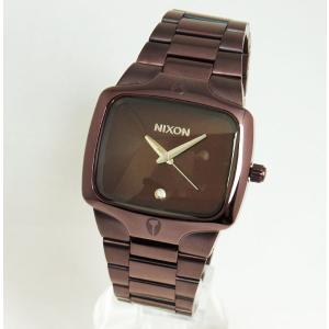 ニクソン 腕時計 メンズ NIXON THE PLAYER プレイヤー オールブラウン １Pダイヤ メンズ 男性用 A140-471 A140471 U｜39surprise