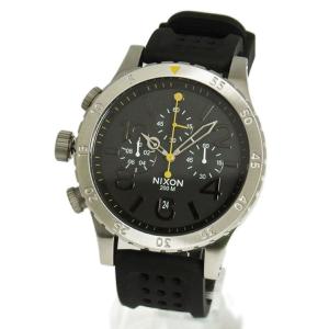 ニクソン 腕時計 メンズ NIXON 48-20 CHRONO クロノグラフ GRAND PRIX グランプリ ブラック A2781227 A278-1227 D｜39surprise