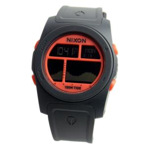 ニクソン 腕時計 メンズ レディース NIXON RHYTHM リズム グレー/ネオンオレンジ A385-1689 A3851689｜39surprise