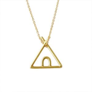 アリータ ALIITA TIPI PURA NECKLACE 9KYG ティピ テント 小屋モチーフ ネックレス ペンダント｜39surprise