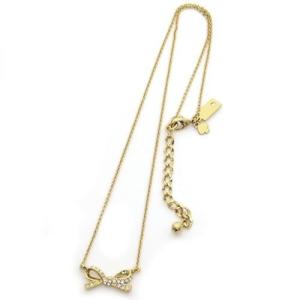 Kate Spade ケイトスペード SKINNY MINI Pave Mini Bow Pendant リボンモチーフ パヴェ・クリスタル ネックレス/ペンダント WBRU5371-921｜39surprise