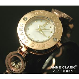 ANNE CLARK アンクラーク レディース腕時計 天然ダイヤ入り ムーヴィングストーン ウォッチ AT-1008-09PG｜39surprise