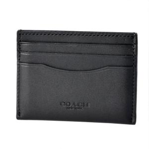 コーチ COACH 54441 Dk/Black (DKBLK) カードケース 名刺入れ FLAT CARD CASE｜39surprise