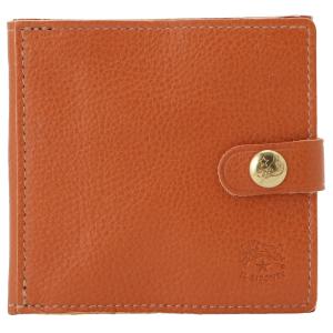 IL BISONTE（イルビゾンテ） 財布 三つ折り レザー 本革 キャメル