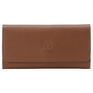IL BISONTE（イルビゾンテ） 長財布 三つ折り ネイビー ダークネイビー
