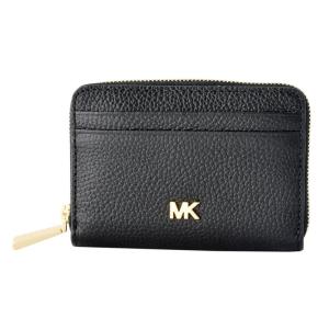 マイケルコース 財布 コインケース カードケース MICHAEL KORS MKロゴ ジップアップ 32T8GF6Z1L 001 Black｜39surprise