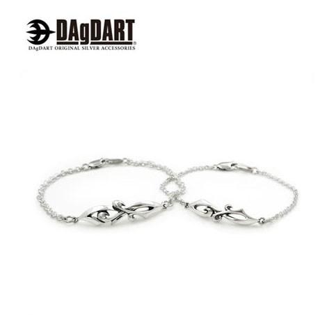 DAgDART ダグダート あわせるとハートになる！ペアブレスレット シルバー DB-150-151