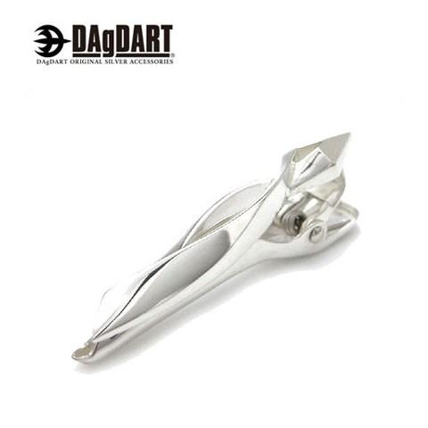 DAgDART ダグダート [Glass] リボンモチーフ シンプルデザイン シルバーネクタイピン ...