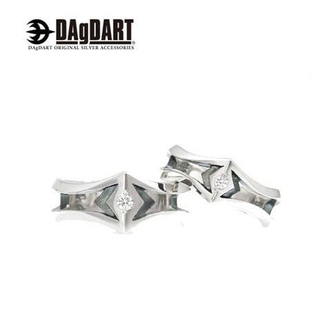 DAgDART ダグダート 刻印・誕生石交換OK！スタイリッシュな透かし彫り！ 指輪 ペアリング シ...