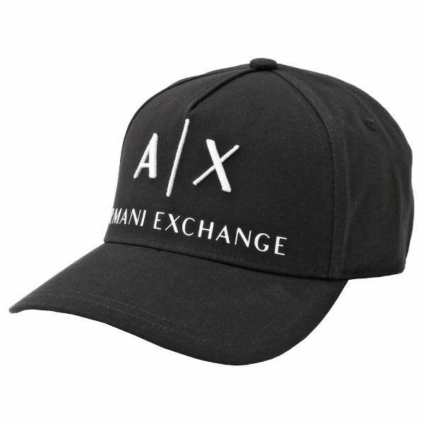 アルマーニエクスチェンジ 帽子 メンズ ユニセックス AX A/X ロゴ 刺繍 ベースボールキャップ...