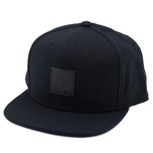 カーハート 帽子 CARHARTT メンズ レディース ユニセックス I023099 89 carhartt WIP ロゴキャップ ベースボールキャップ ブラック LOGO CAP｜39surprise