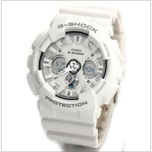 G-SHOCK Gショック CASIO カシオ ホワイト アナログ デジタル メンズ腕時計 メンズウォッチ 男性用 ジーショック GA-120A-7ADR｜39surprise