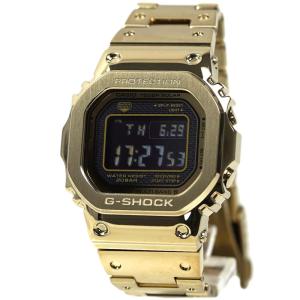 Gショック G-SHOCK CASIO カシオ 腕時計 メンズ 電波ソーラー ステンレス ゴールド ブラック GMW-B5000GD-9JF｜39surprise