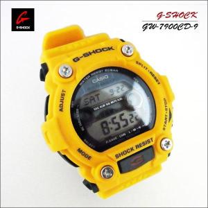 G-SHOCK Gショック CASIO カシオ 電波ソーラー ワールドタイム 電波受信 デジタル イエロー メンズ腕時計 男性用 GW-7900CD-9ER｜39surprise