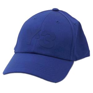 Y-3 ワイスリー キャップ 帽子 ロゴキャップ コットン ポリエステル ブルー サイズ調節可能 VICTORBLU HA6529｜39surprise