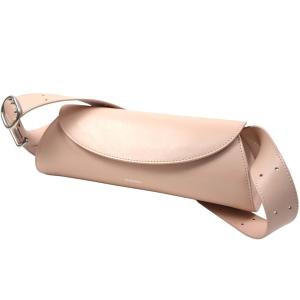 並行輸入品 ジル サンダー ショルダーバッグ レディース カンノーロ スモール レザー ローズ JIL SANDER CANNOLO J07WD0023 P5355 679 J07WD0023-P5355-679