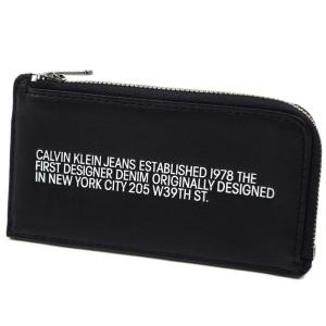 カルバンクライン ジーンズ フラグメントケース コインケース カードケース CKJ Calvin Klein JEANS K50K505852-BLACK｜39surprise