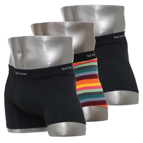 並行輸入品 ポールスミス ボクサーパンツ 3枚セット 前閉じ Paul Smith Men's Tr...