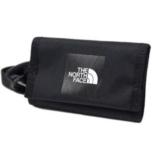 ザノースフェイス 三つ折り財布 ネックストラップ付き THE NORTH FACE Urban Slim Wallet NN2PN68A BLK Black The North Face Korea Line｜39surprise