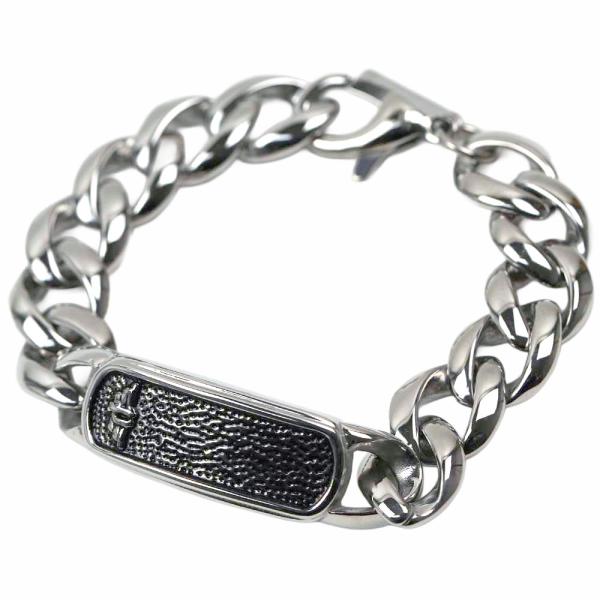 並行輸入品 [訳ありアウトレット(箱に難あり)] ポリス ブレスレット メンズ ステンレス アクセサ...