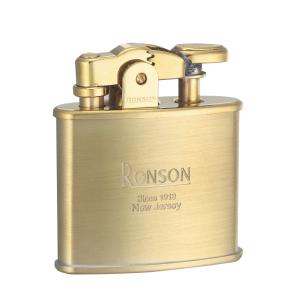 ロンソン ライター RONSON Standard スタンダード オイルライター R02-1027 ブラスサテン ゴールド｜39surprise