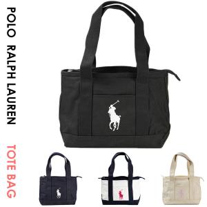 ポロ トートバッグ POLO RALPH LAUREN ラルフローレン レディース ミディアムサイズ