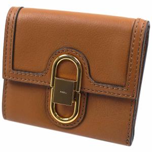 FOSSIL（フォッシル） 財布 三つ折り財布 レディース レザー ブラック