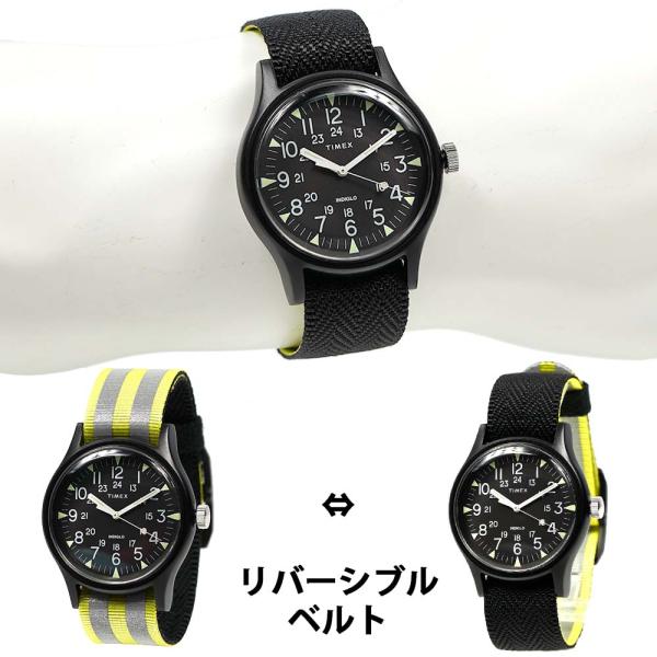 タイメックス 腕時計 メンズ TIMEX MK1 アルミニウム リバーシブルベルト TW2R8100...