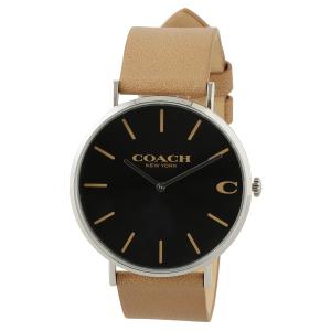 コーチ 腕時計 COACH メンズ チャールズ CHARLES レザーベルト ライトブラウン ウォッチ WATCH 14602155｜39surprise