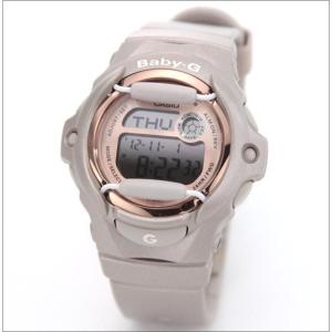 CASIO カシオ Baby-G ベビーG 海外モデル デジタル レディース腕時計 シャンパン×ピンクゴールド BG-169G-4｜39surprise