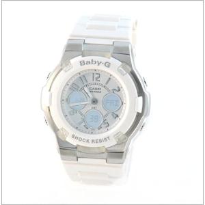 CASIO カシオ Baby-G ベビーG 海外モデル アナデジ アナログ デジタル レディース腕時計 ホワイト BGA-110-7BDR｜39surprise