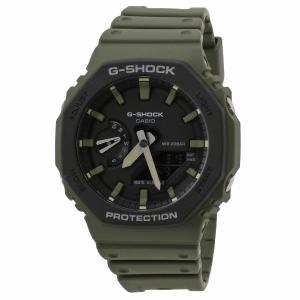 カシオ Gショック 腕時計 CASIO G-SHOCK メンズ Utility Color ANALOG-DIGITAL 海外モデル カーキ（国内品番：GA-2110SU-3AJF） ウォッチ WATCH GA-2110SU-3AER｜39surprise