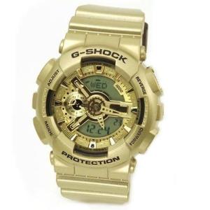 G-SHOCK Gショック CASIO カシオ メンズ腕時計 海外モデル GA-110GD-9A☆ヘビロテ確実なアナデジ☆Crazy Gold（クレイジーゴールド） GA110GD-9A｜39surprise