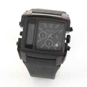 ディーゼル 腕時計 メンズ DIESEL ガッチリ・デカ系・オールブラック・クロノグラフウオッチ DZ7192｜39surprise