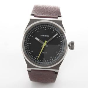 ディーゼル 腕時計 メンズ DIESEL 腕元に映えるダークなツートーンカラーのレザー DZ1562｜39surprise