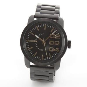 ディーゼル 腕時計 メンズ DIESEL ダイヤルのインパクトある２，３，４のインデックスのモテ系オールブラック・カラーウオッチ DZ1566｜39surprise