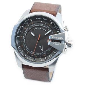 ディーゼル 腕時計 メンズ DIESEL ライトサイドのプロテクター、コクピット・フェイクなメカニカルフェイス、ワールドタイム DZ4321｜39surprise