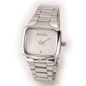 NIXON ニクソン 腕時計 レディース THE SMALL PLAYER スモールプレイヤー 1Pダイヤ A300-100 A300100｜39surprise