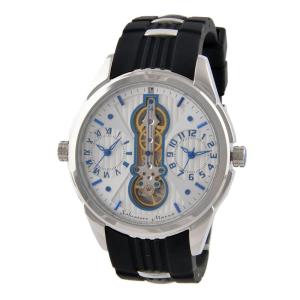 サルバトーレマーラ 腕時計 メンズ Salvatore Marra ツインクォーツ SM18113-SSWHBL｜39surprise