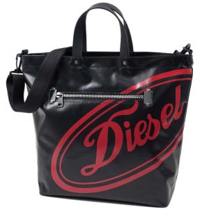 ディーゼル トートバッグ ショルダーバッグ ブラック メンズ ユニセックス DIESEL CIRCUS CURTY SHOPPING BAG X08367 P4447 T8013 X08367-P4447-T8013｜39surprise