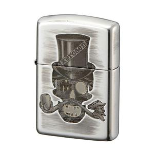 ZIPPO ジッポライター ジッポー アーマー XEROSEN (ゼロセン) 162 SKULL AND HAT｜39surprise