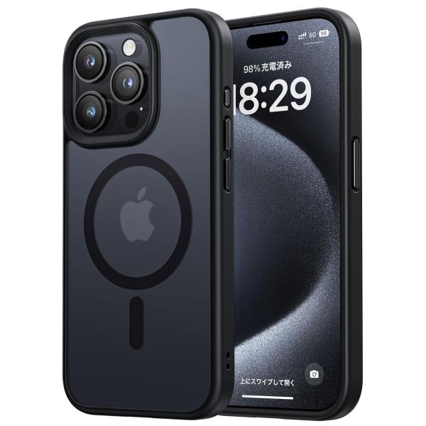 NIMASO ケース MagSafe 対応 iPhone15ProMax用 ケース マグネット搭載 ...